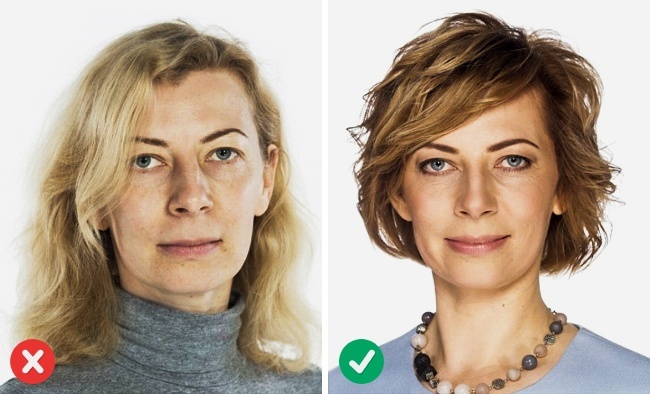 Na jakie strzyżenie postawić? Jeśli chodzi o strzyżenie, najlepszym sposobem, by wyglądać młodziej, jest opcja warstwowania i cieniowania fryzury na całej długości włosa. Efekty są widoczne na poniższym zdjęciu.