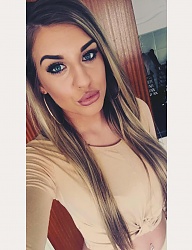 Fryzury Długie Na co dzień Proste Rozpuszczone Blond - 3007949