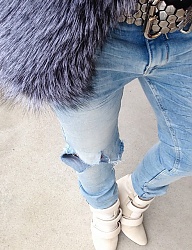 Moda Spodnie Jeansy - 2570383