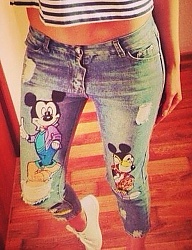 Moda Spodnie Jeansy - 2958244