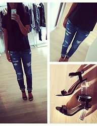 Moda Spodnie Jeansy - 1777479