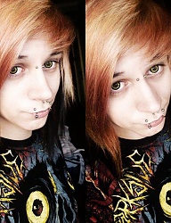 Fryzury Męskie Średnie Alternatywne Punk Rock Kolorowe - 1167807