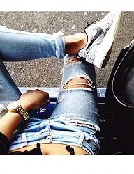 Moda Spodnie Jeansy - 2396553