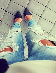 Moda Spodnie Jeansy - 2707346