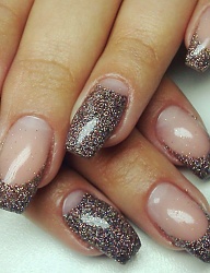 Paznokcie French Kwadratowe - 2450426