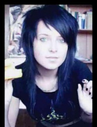 Fryzury Średnie Alternatywne EMO - 10665