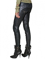 Moda Spodnie Skórzane - 447829