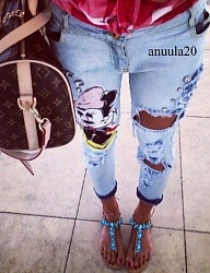 Moda Spodnie Jeansy - 2952199