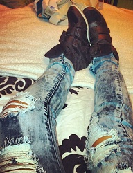 Moda Spodnie Jeansy - 1898207