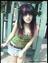 Fryzury Średnie Alternatywne EMO - 33938