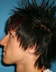 Fryzury Średnie Alternatywne Punk Rock - 7480