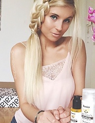 Fryzury Długie Na co dzień Proste Upięcie Blond - 2960300