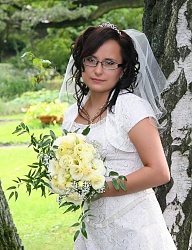 Fryzury Średnie Ślubne - 1008655