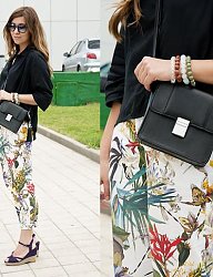 Moda Spodnie Materiałowe - 1456669
