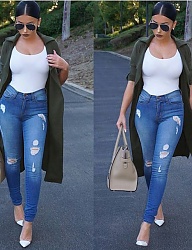 Moda Spodnie Jeansy - 3079265