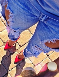 Moda Spodnie Jeansy - 2444470