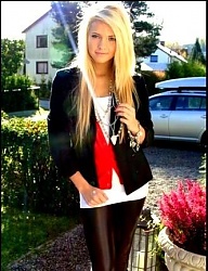 Fryzury Długie Alternatywne EMO Blond - 1379459