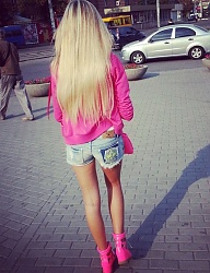 Fryzury Długie Na co dzień Proste Rozpuszczone Blond - 2222235
