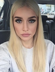 Fryzury Długie Na co dzień Proste Rozpuszczone Blond - 3089142