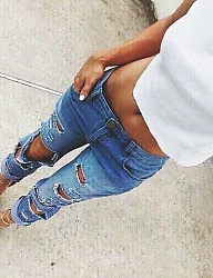 Moda Spodnie Jeansy - 3117046