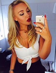 Fryzury Długie Na co dzień Kręcone Rozpuszczone Blond - 3002094