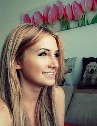 Fryzury Długie Na co dzień Proste Rozpuszczone Blond - 2405656