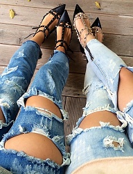 Moda Spodnie Jeansy - 2788841