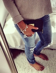 Moda Spodnie Jeansy - 2392698