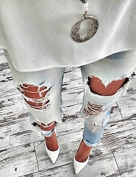 Moda Spodnie Jeansy - 2839364
