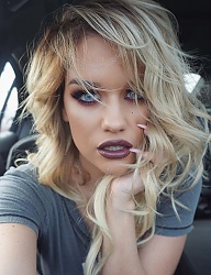 Fryzury Długie Na co dzień Kręcone Rozpuszczone Blond - 3119931
