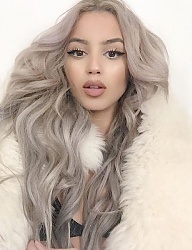 Fryzury Długie Na co dzień Kręcone Rozpuszczone Blond - 3078520