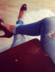 Moda Spodnie Jeansy - 2593804