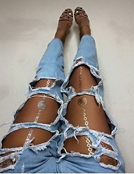 Moda Spodnie Jeansy - 2982751