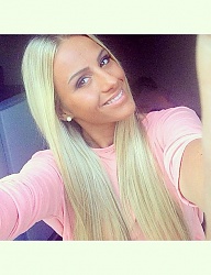 Fryzury Długie Na co dzień Proste Rozpuszczone Blond - 2052336