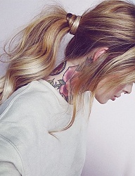 Fryzury Długie Na co dzień Kręcone Upięcie Blond - 3267364