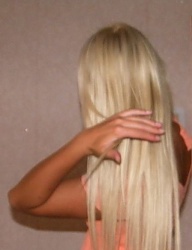 Fryzury Długie Na co dzień Proste Rozpuszczone Blond - 2076357