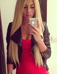 Fryzury Długie Na co dzień Proste Rozpuszczone Blond - 2033405