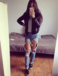Moda Spodnie Jeansy - 3103460