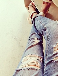 Moda Spodnie Jeansy - 1739525