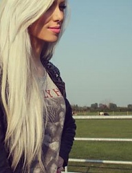 Fryzury Długie Na co dzień Proste Rozpuszczone Blond - 1080084