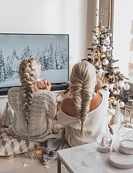 Fryzury Długie Na co dzień Proste Warkocze Blond - 3274470
