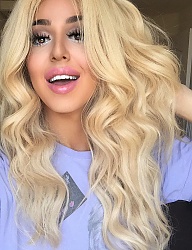 Fryzury Długie Na co dzień Kręcone Rozpuszczone Blond - 2996252