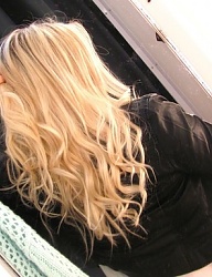 Fryzury Długie Na co dzień Kręcone Rozpuszczone Blond - 2144859