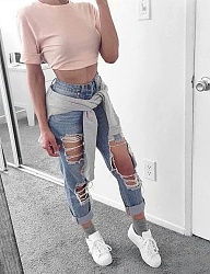 Moda Spodnie Jeansy - 3201137