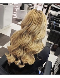 Fryzury Długie Na co dzień Kręcone Rozpuszczone Blond - 3104470