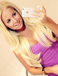 Fryzury Długie Na co dzień Kręcone Rozpuszczone Blond - 3098507