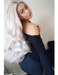 Fryzury Długie Na co dzień Kręcone Rozpuszczone Blond - 3077567