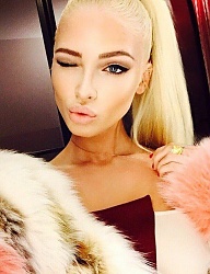 Fryzury Długie Na co dzień Proste Upięcie Blond - 3005786