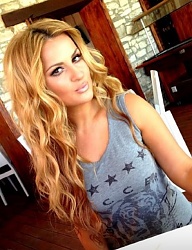 Fryzury Długie Na co dzień Kręcone Rozpuszczone Blond - 2426075