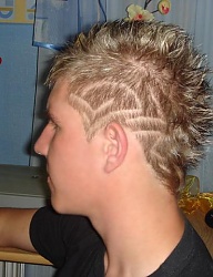 Fryzury Średnie Alternatywne Punk Rock - 26521
